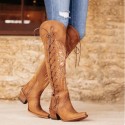 Cute Tall Brown Cowgirl Boots