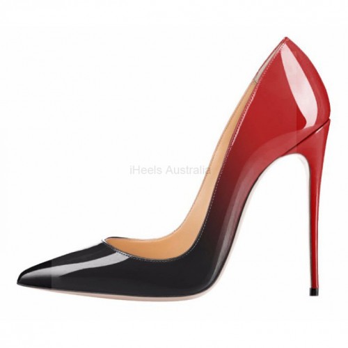 Fading Black Red Heels | Classic Heels | iHeels Australia