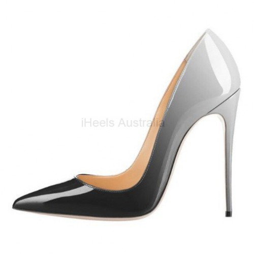 cheap grey heels