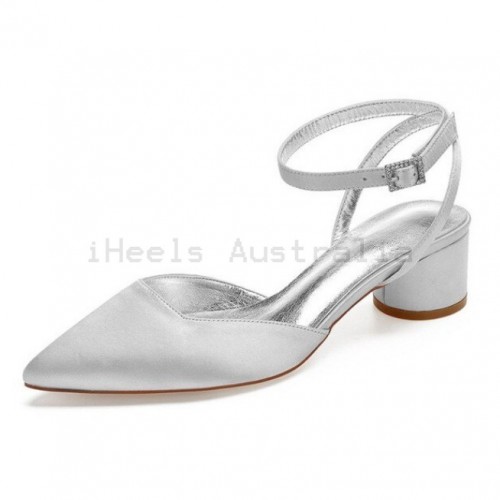 Silver evening shoes australia online